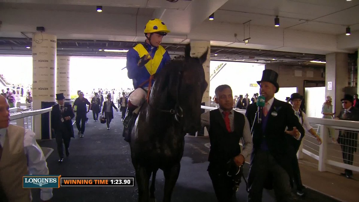 "All the lads were confident in the yard, it was a lot of their money that made him a favourite!" Oisín Murphy on Never So Brave 💬