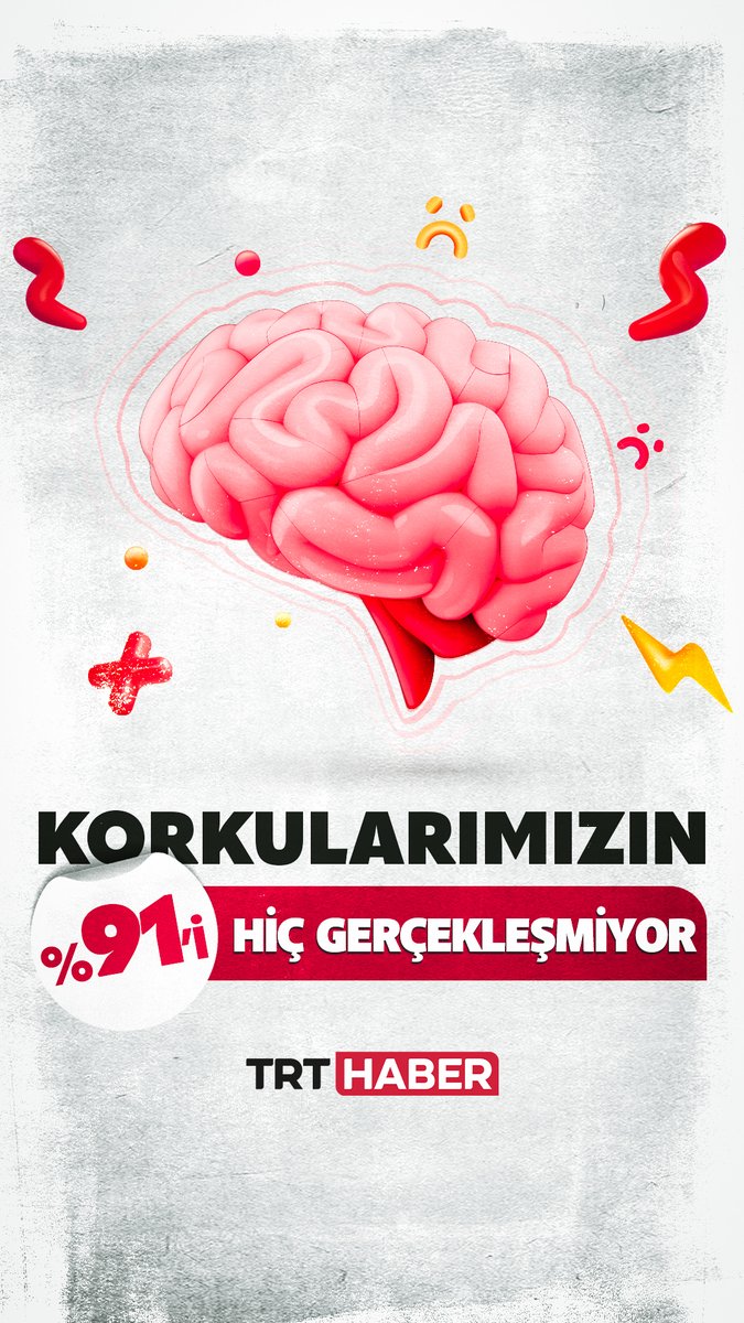 ❓"Ya başıma kötü bir şey gelirse?" ❓"Ya her şey ters giderse?" Henüz gerçekleşmemiş senaryolar bile beyin tarafından tehlike gibi algılanıyor. Ancak korkuların yüzde 91’i aslında hiç yaşanmıyor. Peki beyin olmayanı neden varmış gibi yaşıyor?