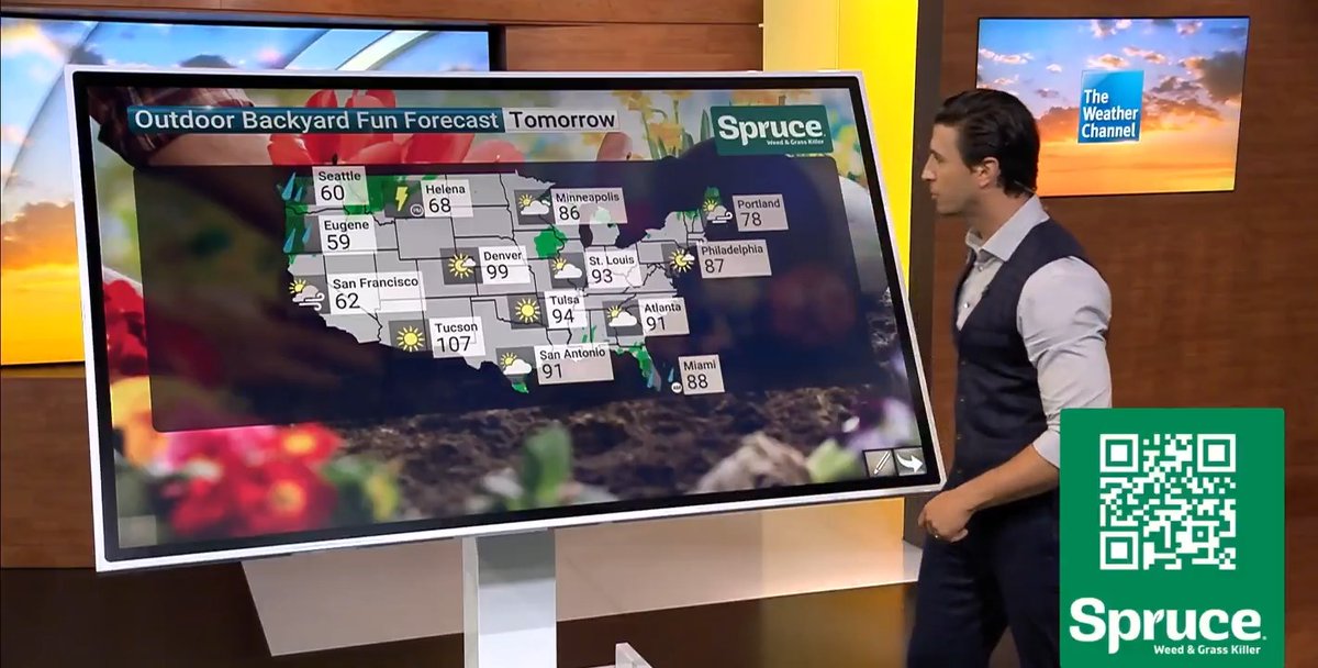 Weekend forecast for your yard! In Today's Weather Wise, we've partnered with Spruce to help you tackle the weeds in your outdoor space. What are your weekend backyard plans?