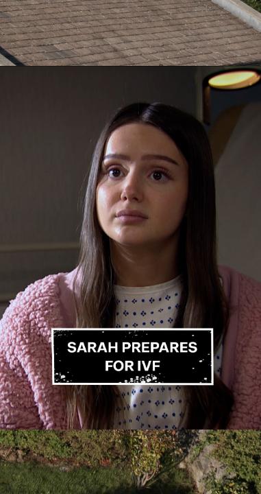 Charity is more nervous than Sarah! 😅 #Emmerdale