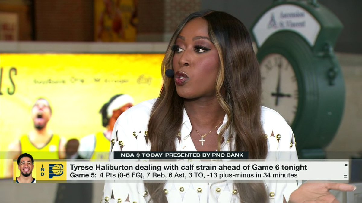 "The formula is using Pascal Siakam as the engine. He is capable." Chiney Ogwumike shares who the Pacers should lean on in Game 6 of the NBA Finals 🏀