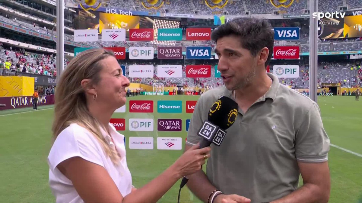 Abel Ferreira, após Palmeiras 2x1 Al Ahly: "Poderíamos ter feito mais um ou dois gols" #CopaDoMundoDeClubes
