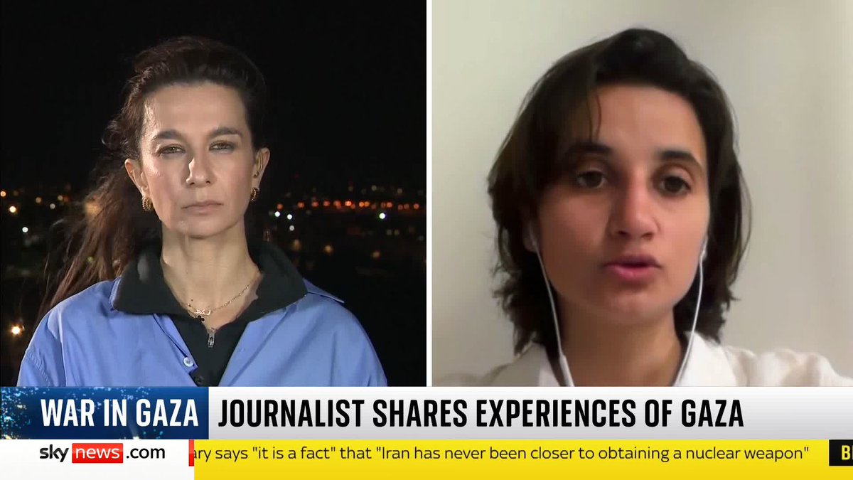 Palestinian journalist Rita Baroud tells Yalda Hakim: 'I feel like I am dying in a slow way, all I have to do now is write about what's going on in Gaza, because it's so important for me to do something for the two million people that are suffering'