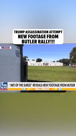 Never-before-seen footage from the assassination attempt against #DonaldTrump at his Butler, Pennsylvania rally has just been released. WE'VE GOT MORE DETAILS ON 🎥: Fox Nation