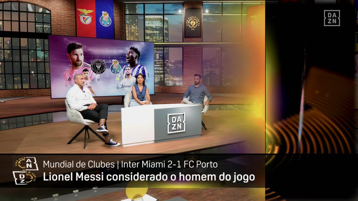 Messi analisa a vitória contra o Porto.