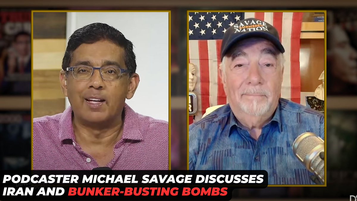 Podcaster Michael Savage discusses the logistics of dropping a bunker-busting bomb on Iran