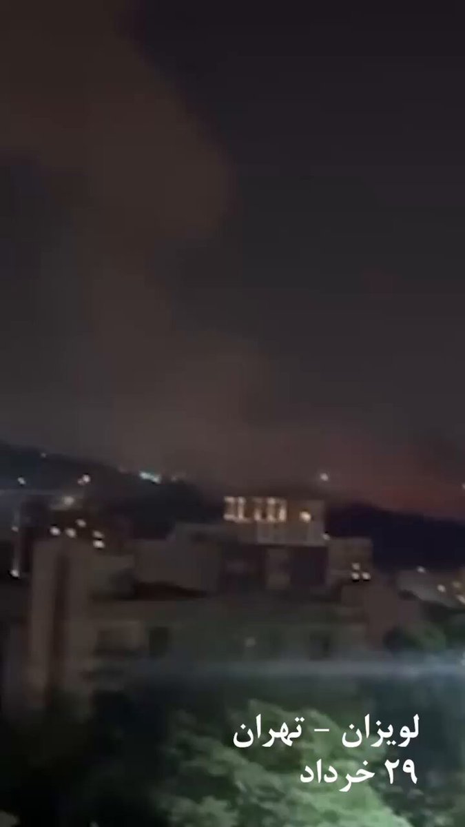 Heavy Israeli attacks on the IRGC's underground hideout