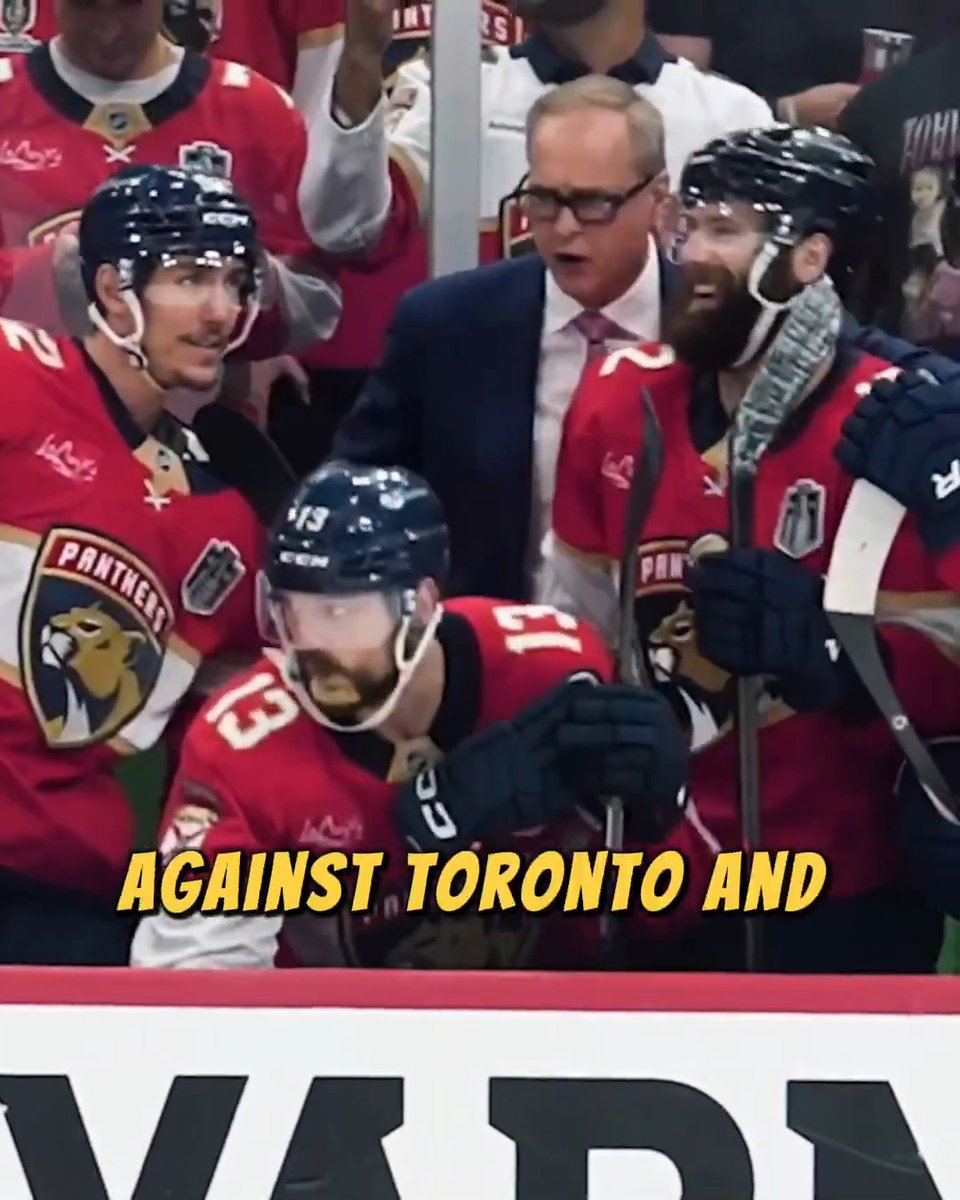 This is who Paul Maurice is 👏 Rewarded his 4th line with the final shift of the Cup win after they sparked the comeback vs Toronto 🥹