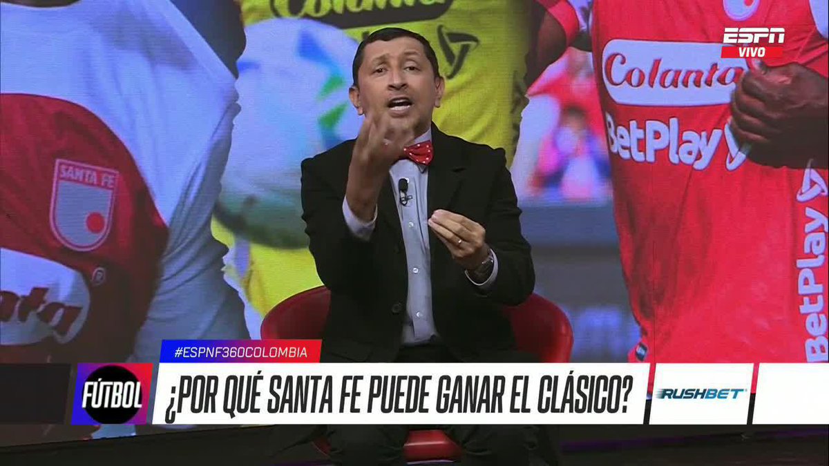 'EL LEÓN' LLEGA A EL CAMPÍN CON HAMBRE DE GLORIA Santa Fe enfrenta a #Millos, luego de vencer a #Nacional y #OnceCaldas "Tienen posibilidades de ser finalistas, porque tienen a el mejor delantero y arquero del campeonato" Paulo César Cortés Garzón 📺🎙 #ESPNF360COLOMBIA #DisneyPlus