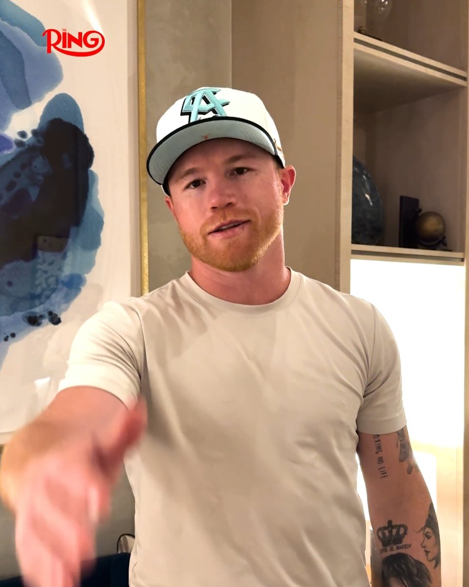 Canelo Alvarez with a message for fans ahead of tomorrow's press conference 🫵 Watch live across The Ring socials at 2:30pm ET | 7:30pm UK 📺 #CaneloCrawford live on Netflix l Sept 13th in Las Vegas 🥊