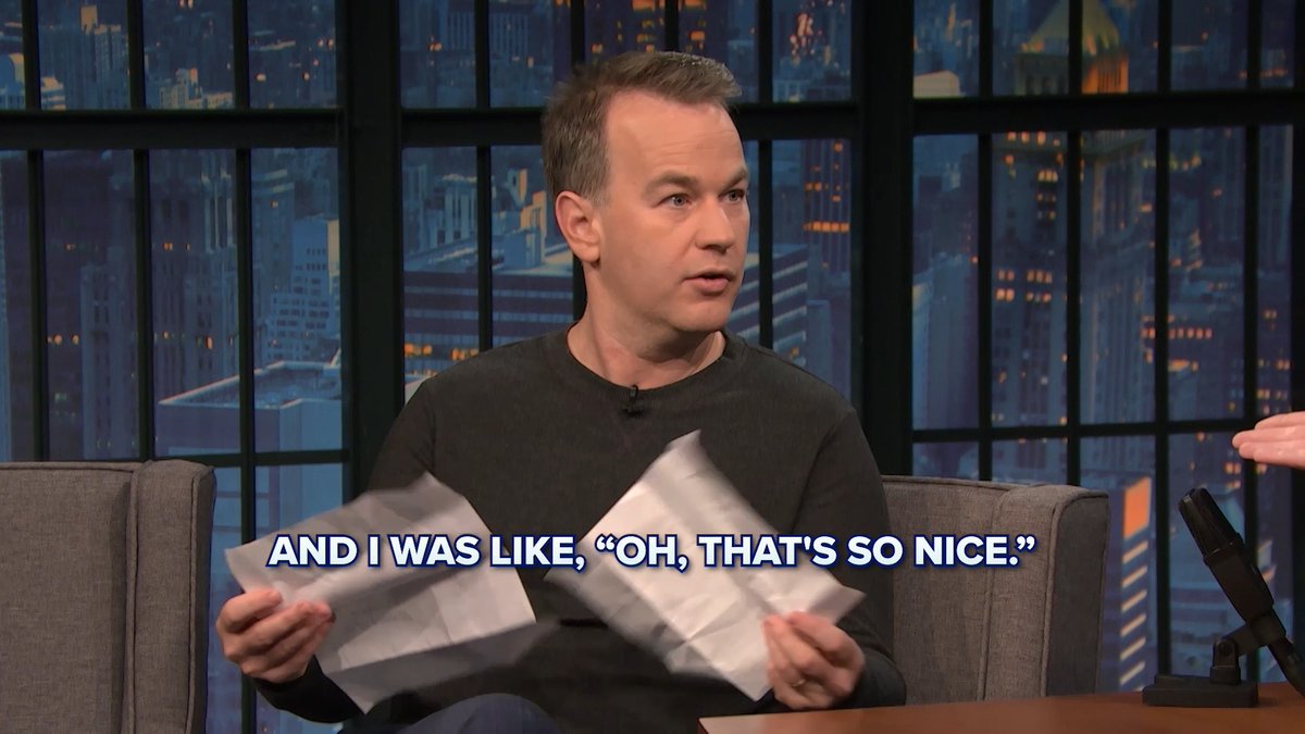 Mike @Birbigs was presented with the role of a lifetime!