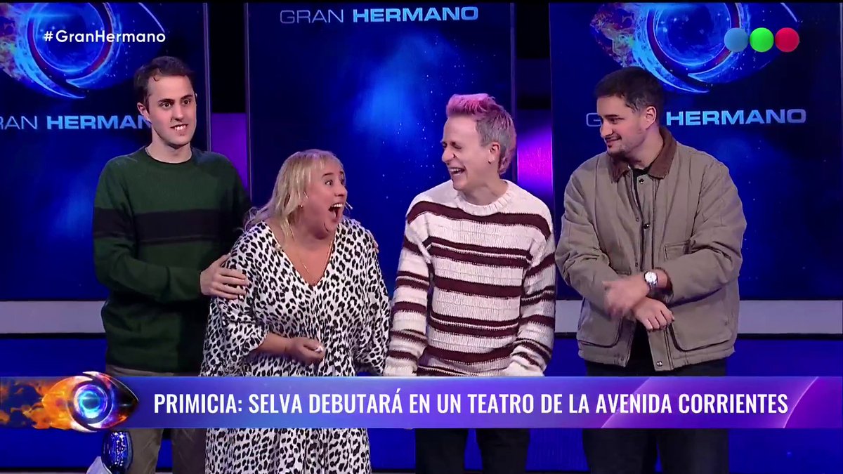 ¡Una gran sorpresa para Selva! 🎭🌟 Después de su paso por la casa, debutará nada menos que en un teatro de Avenida Corrientes 👁️ Mirá #GranHermano en y espiá la casa GRATIS las 24 horas por DIRECTV LatinAmerica DGO 📲