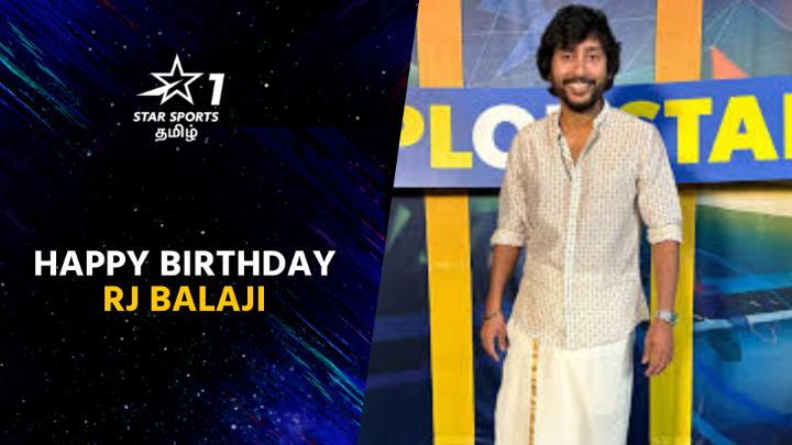 Commentary-ல Fun பண்ணலாம்! ஆனா Fun பண்றதே Commentary-ஆ வெச்சி இருக்கறது இவரு தான்!😎 இனிய பிறந்தநாள் வாழ்த்துக்கள் RJ Balaji🥳 #HappyBirthdayRJBalaji #HBDRJBalaji RJ Balaji