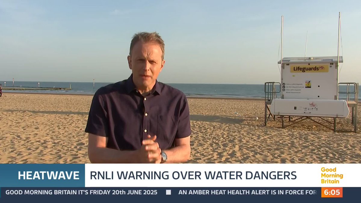 People are flocking to the beaches to enjoy the weather, but they are being warned to take extra care in the water? Nick Dixon is on the Kent coast in Margate.