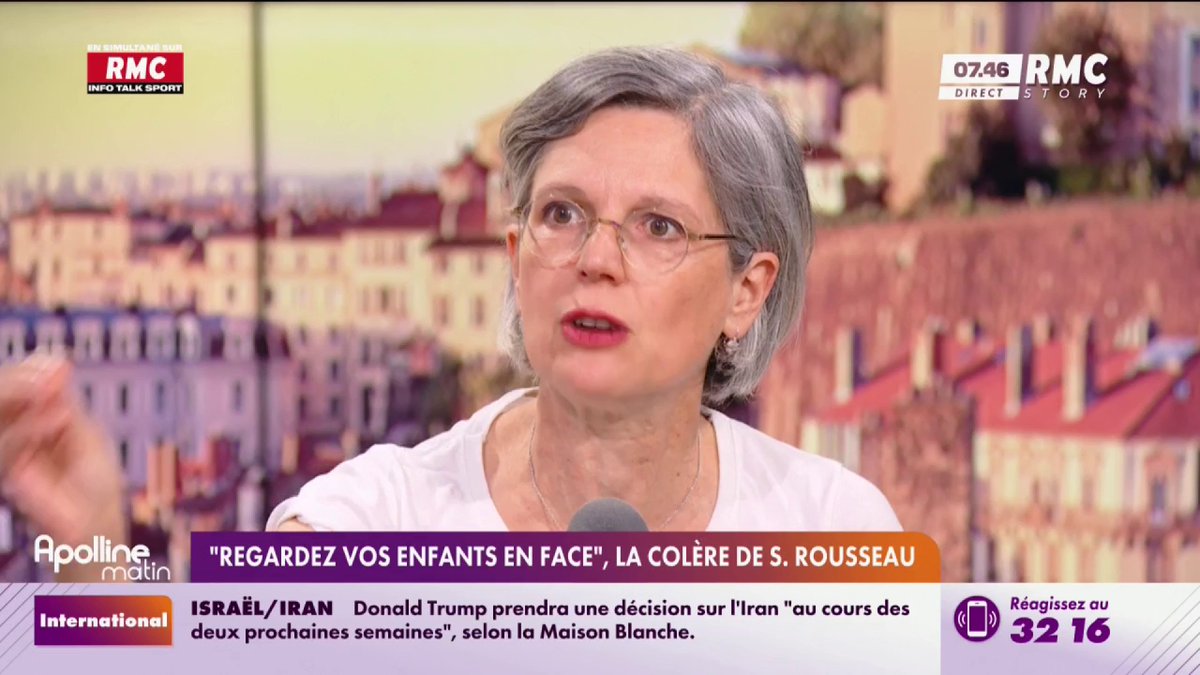 🔴🇫🇷ALERTE VIDÉO | Sandrine Rousseau est toujours en PLS ce matin au micro d'Apolline De Malherbe : "On fait gagner le climato-scepticisme [...] Le banc du RN était bien fourni" La fraude écologiste ne prend plus. Tout le monde en a plein le cul.