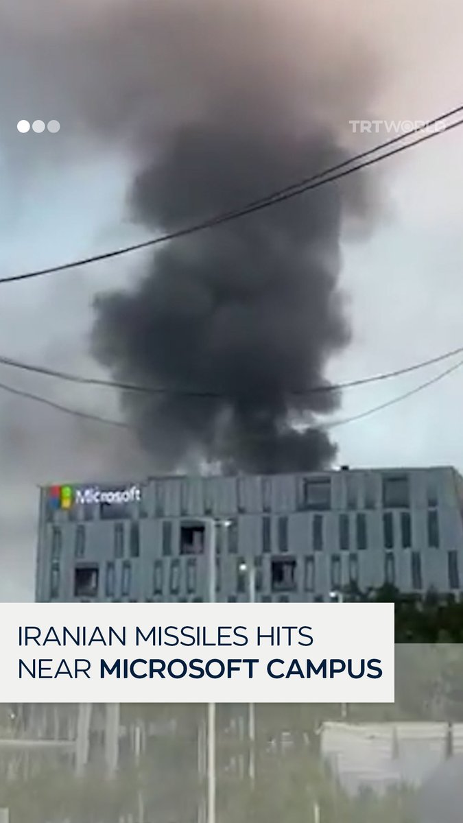 Iran launches fresh wave of retaliatory attacks on Israel on June 20, as Tel Aviv continued its attacks on Tehran and other cities overnight. One of the missiles landed near the Microsoft campus in Beersheba
