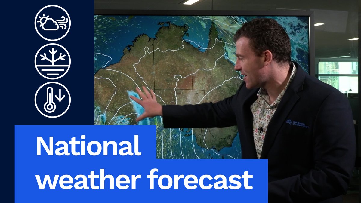 National Weather Forecast 20 June 2025: A warmer day for winter solstice, showers continue in the west Video current: 2:30pm AEST 20 June 2025. For the latest forecasts and warnings go to our website or the BOM Weather app.