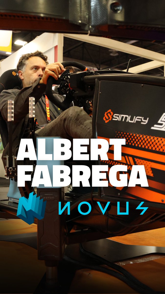 Estos días lo hemos estado dando todo en la Sports Summit Madrid, y uno de los momentazos ha sido cuando Albert Fabrega , buen amigo de la casa, se ha subido al Novus X Motion 🏎️🔥 ¿Y qué ha pasado? Su cara de concentración lo dice TODO 😮‍💨 (Te lo enseñamos en el reel 👀) Este setup es una auténtica bestia: ✅ Plataforma con movimiento real, que responde a cada curva y frenada ✅ Doble pedalera Active Pedal Ultimate de SIMUCUBE (sí, ¡una para cada pie!) ✅ Base Simucube 2 Pro ✅ Volante Valo de Simucube Todo pensado para que la sensación al volante sea lo más parecida a pilotar de verdad. ¿Te atreverías tú también? #simufy #SimRacing #simracingworld #simracer #simulation #racing #SSM25