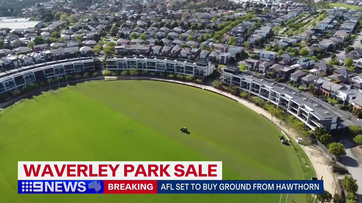 #BREAKING: The AFL is set to purchase Waverley Park for an eight-figure sum. The latest from chief football reporter Tom Morris Footy on Nine #9News