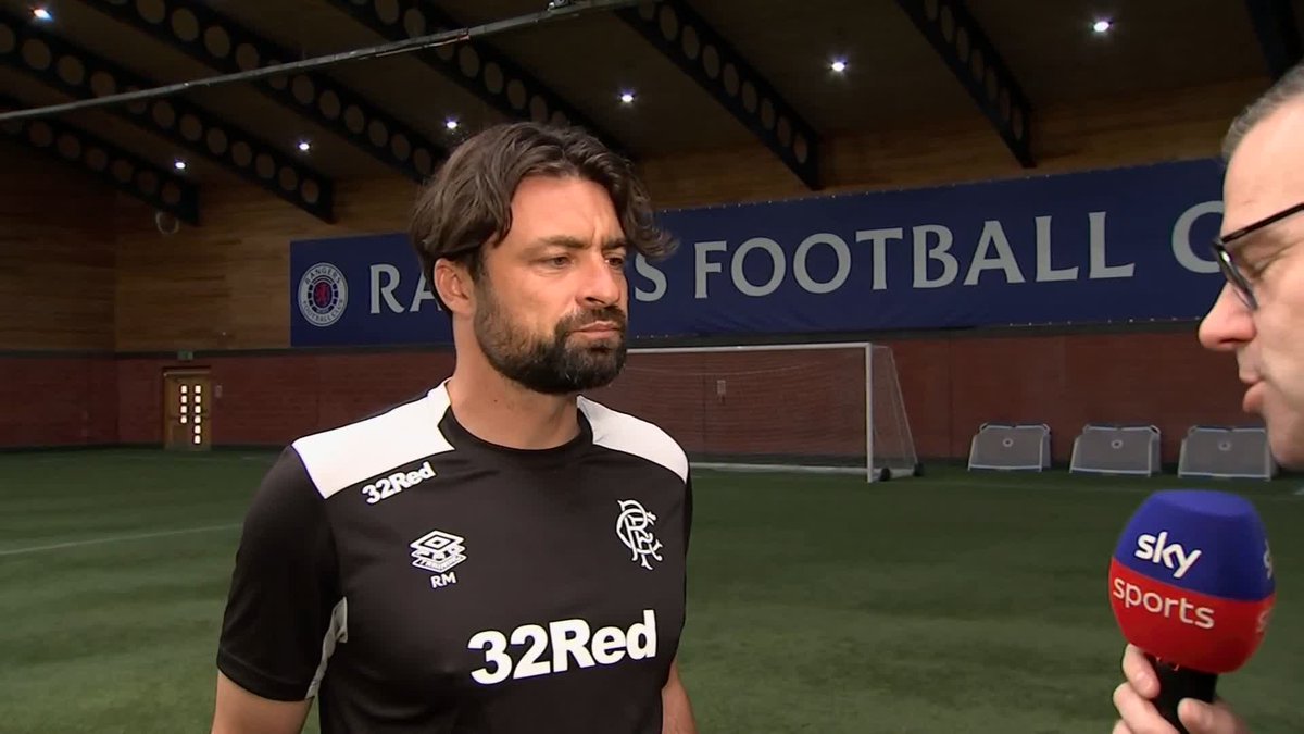 "We've exchanged messages this morning!" 👀📱 Russell Martin is looking forward to the first game of the season for Rangers against Motherwell ⏳