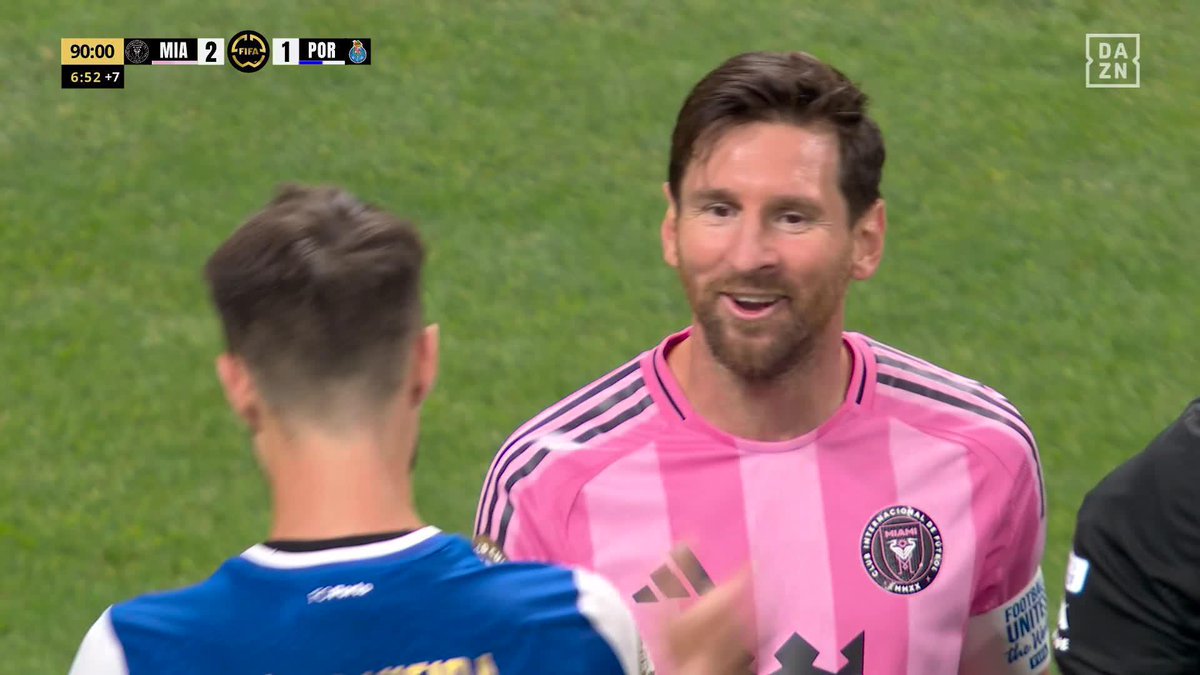 Fábio Vieira e Messi.