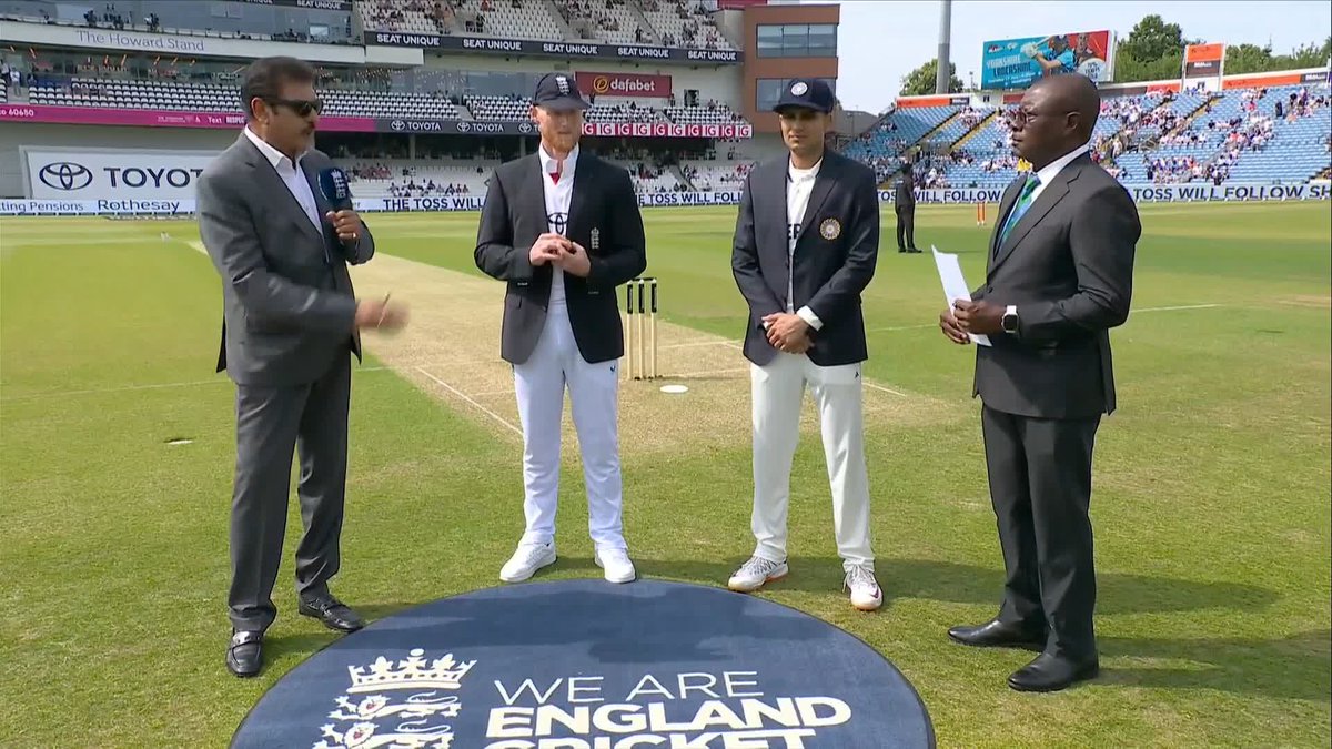BREAKING: Ben Stokes wins the toss and England will bowl first at Headingley! 🚨🏴