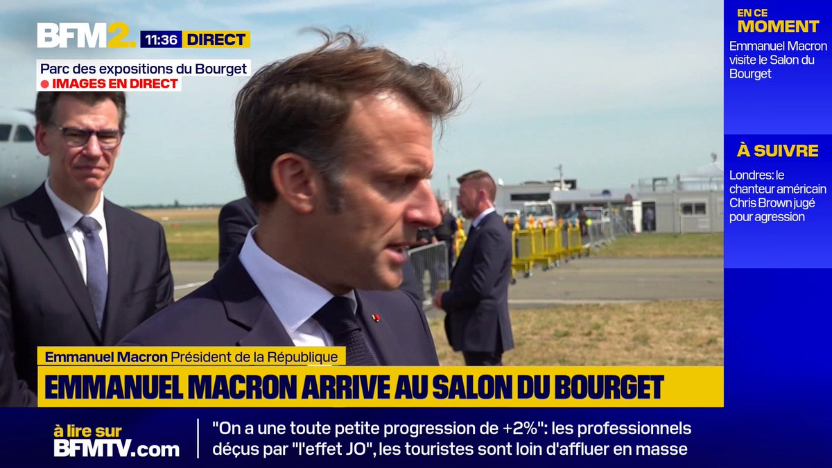 Israël/Iran : "je souhaite que le gouvernement puisse ouvrir un débat, conformément à l’article 50-1 de notre constitution", annonce Emmanuel Macron #BFM2