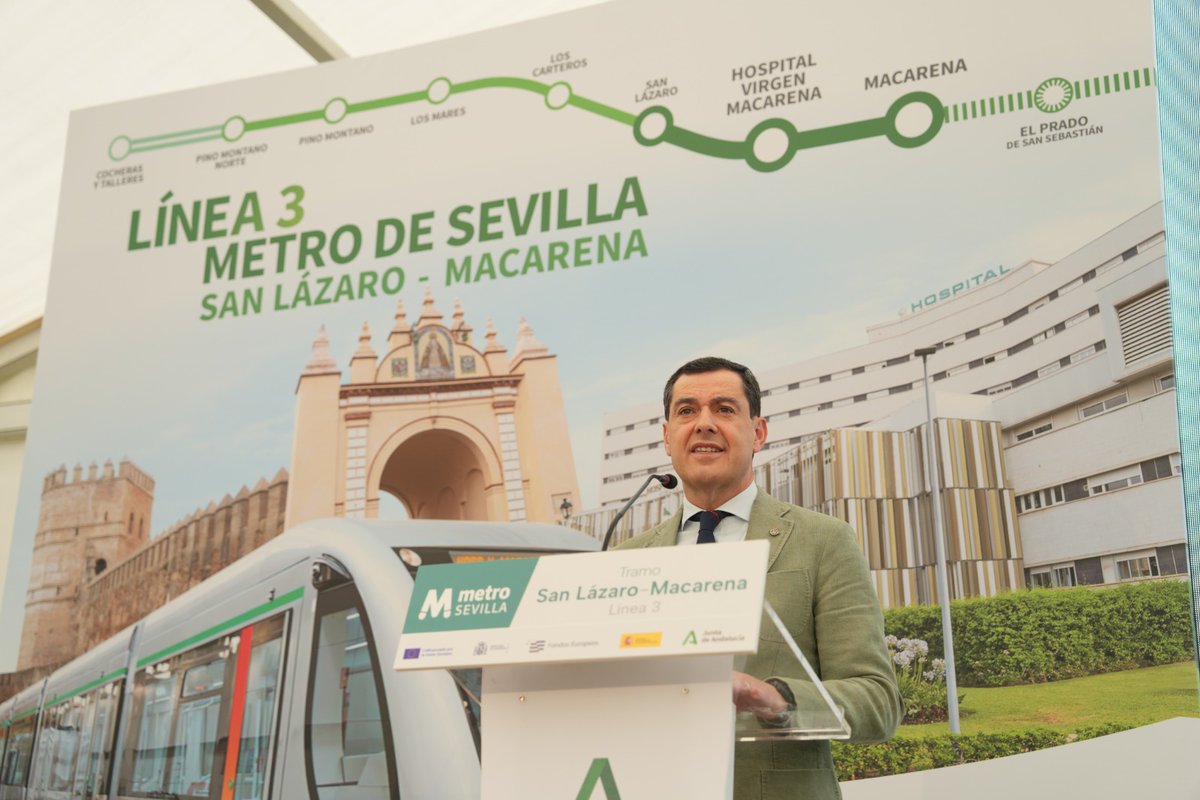 #AndalucíaAvanza y está haciendo a la vez los metros de Sevilla, Málaga y Granada y los tranvías de Jaén y Alcalá de Guadaíra. Pocas comunidades apuestan tanto por la movilidad como la nuestra. Sé que las obras causan molestias, pero el resultado merecerá la pena.