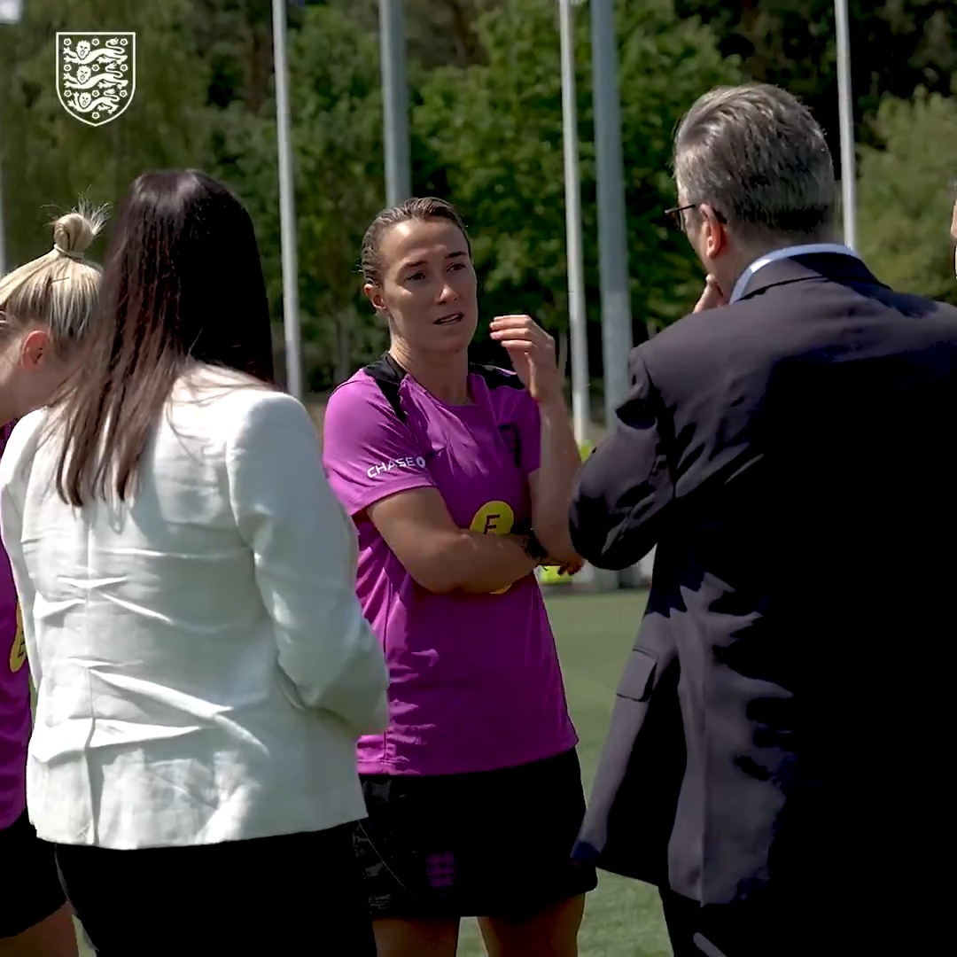"It shows the power of us as Lionesses." 💪 Lotte on yesterday's announcement and what it means for young girls and boys 👏 #MadeForThisGame