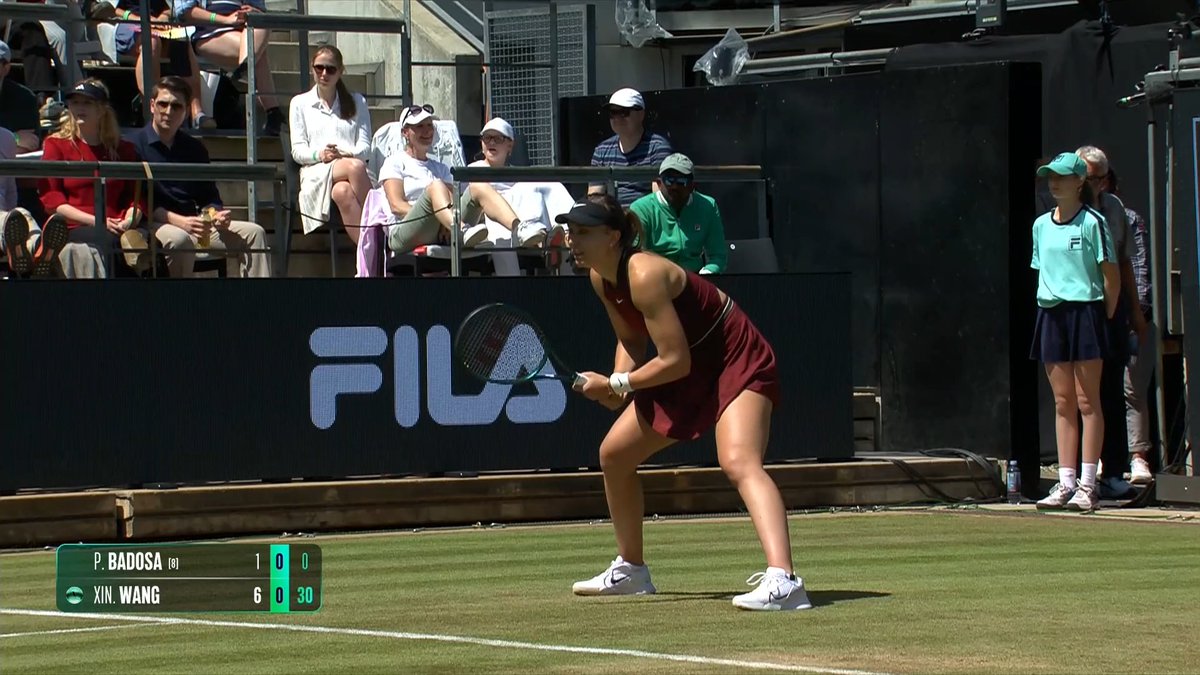 Paula Badosa feels unwell and retires from her Berlin quarterfinal vs Xinyu Wang 😕 Wishing Paula a speedy recovery for Wimbledon 🙏 #BTO