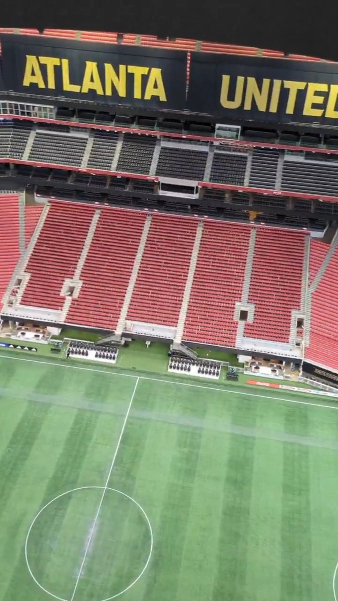 Rooftop views at Mercedes-Benz Stadium 🤩 We'll be there on August 3 to face Manchester United – get your tickets now! 👇