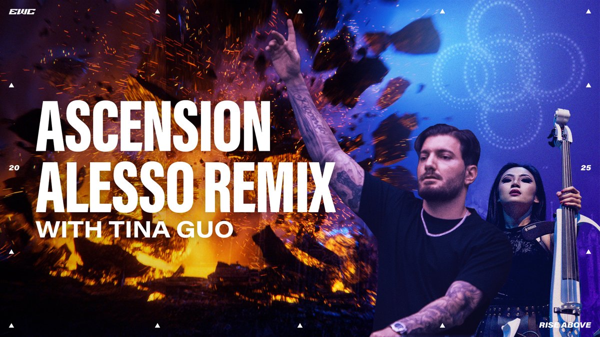 Get your playlists ready for the #RoadtoEWC. "Ascension" by Alesso x Tina Guo is out now on all platforms: