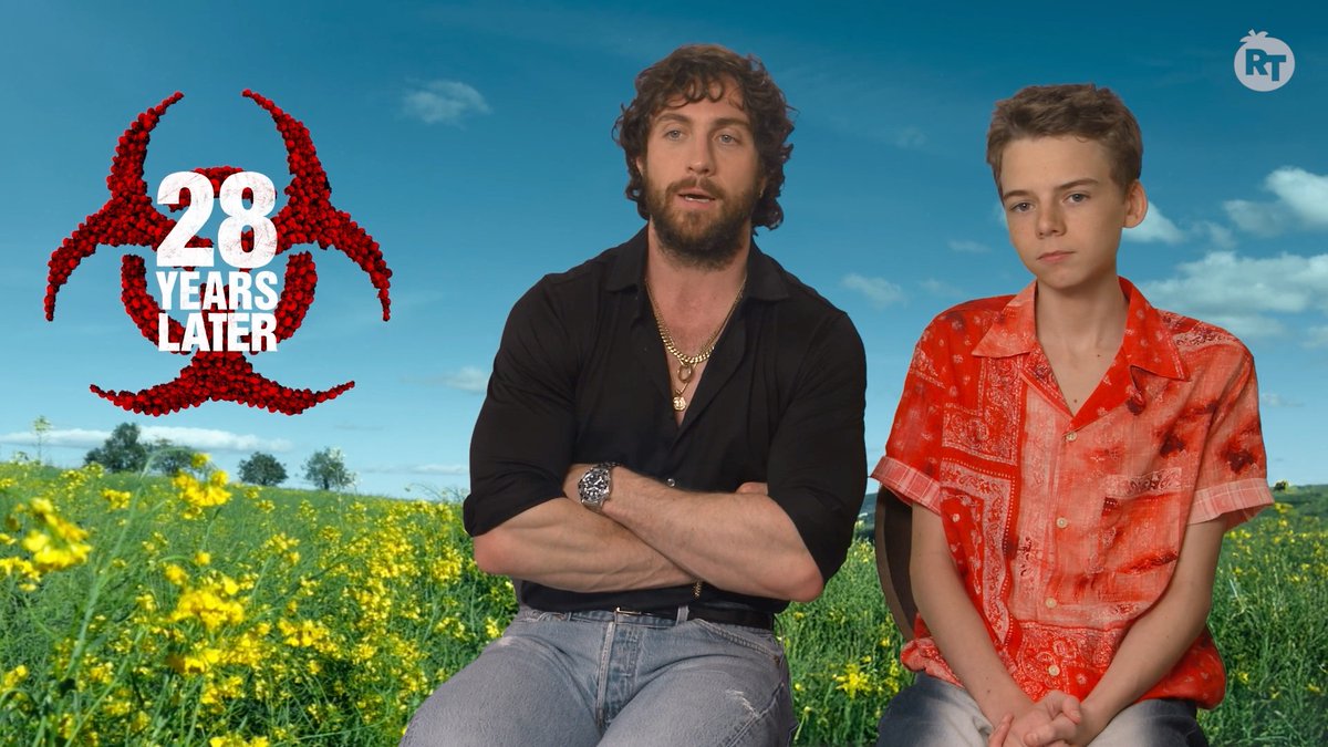 "A director's energy is crucial to make you feel ready and prepared." Aaron Taylor-Johnson, Jodie Comer, and Ralph Fiennes praise #28YearsLater director Danny Boyle for his vulnerability and creativity.