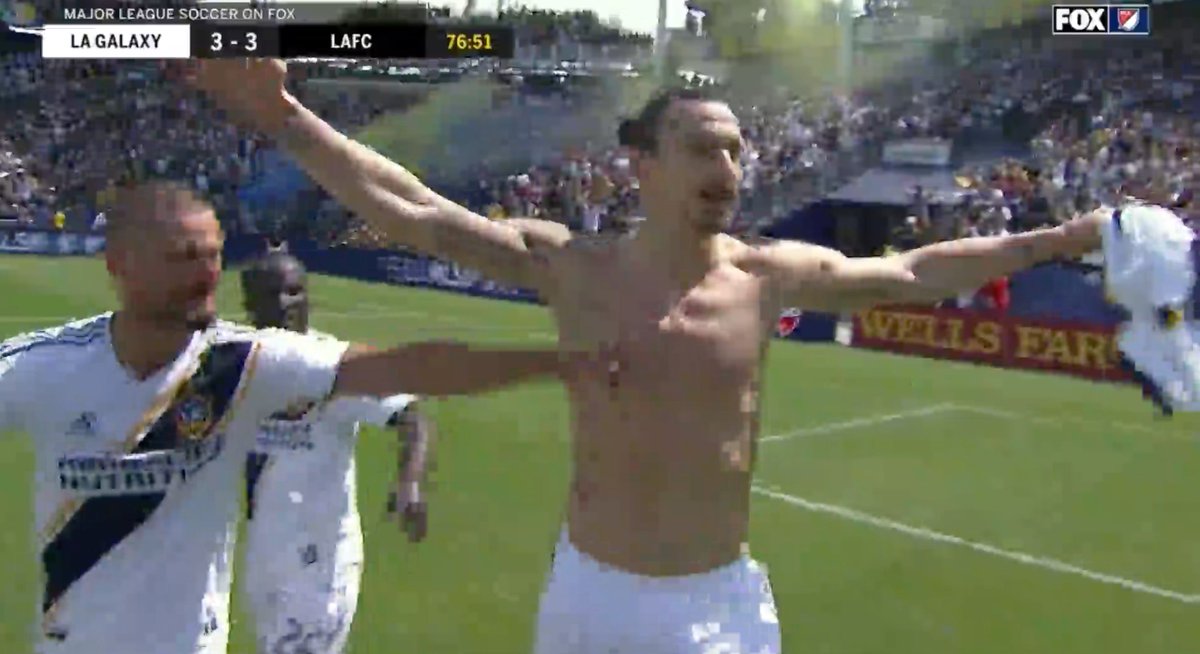 Zlatan Ibrahimović, 1er match en MLS, 1er but et 𝗤𝗨𝗘𝗟 𝗕𝗨𝗧 𝗗𝗘 𝗙𝗢𝗨 ! ✨🚀 Il était là pour choquer les States 😮‍💨 (LA Galaxy)