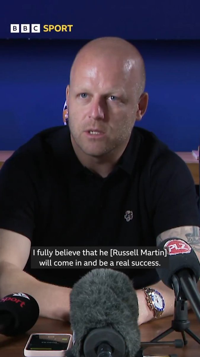 🗣️ 'I fully believe Russell Martin will be a success' Steven Naismith reckons the Rangers manager will prove any doubters wrong within 'six months or so'. #BBCFootball