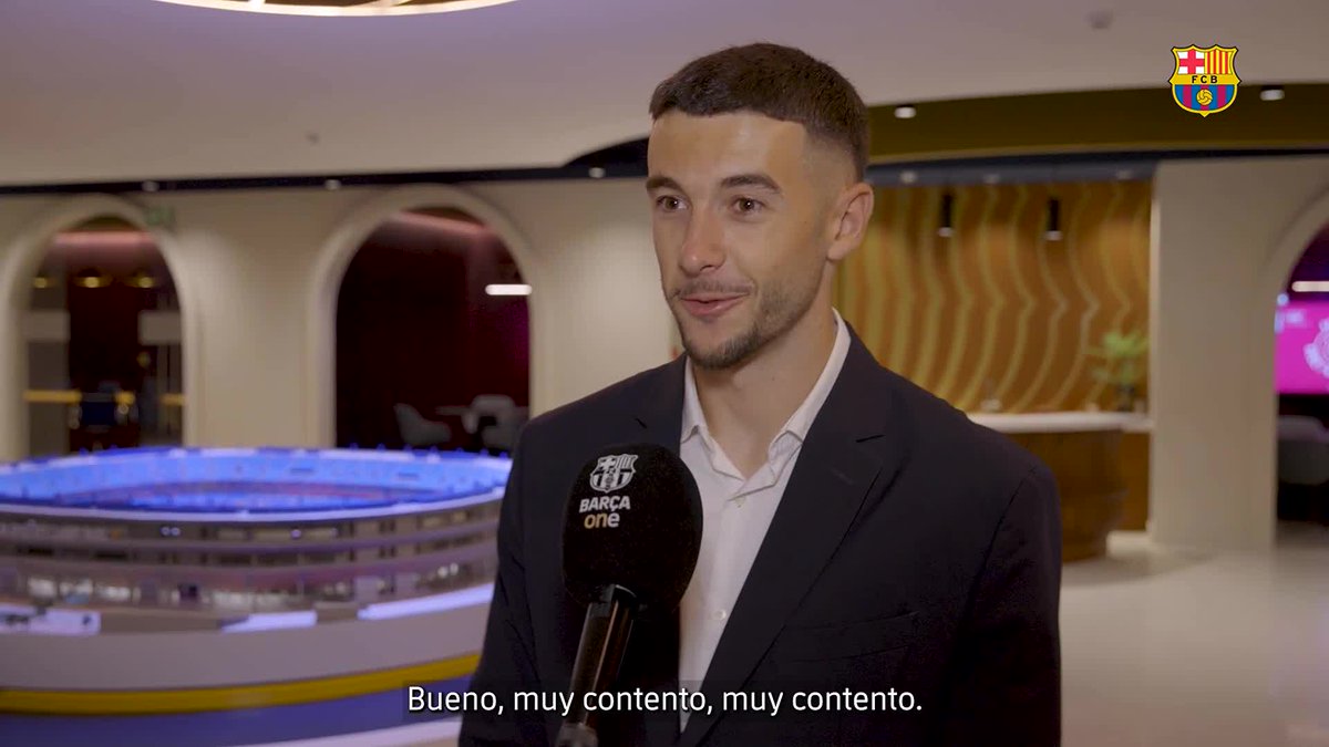 ❝Tenía muchas ganas de que llegara este día y por fin ha llegado❞ 🗣️ Joan Garcia