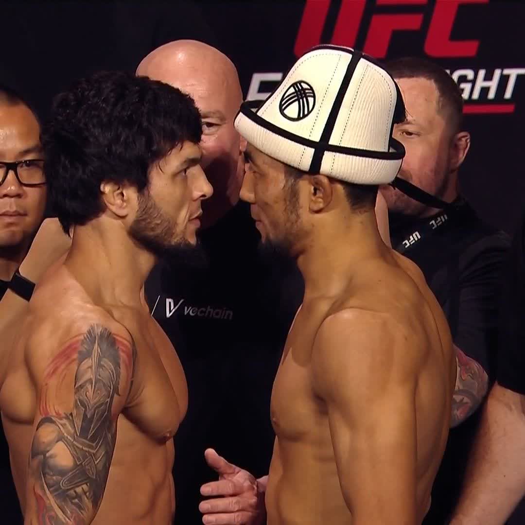 ムサエフ×オロルバイ フェイスオフ！ #UFC