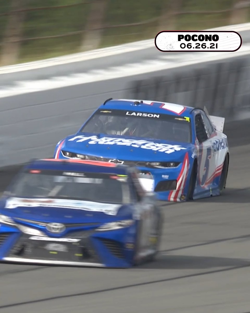 .Kyle Larson had four straight wins in sight. Then, this happened.