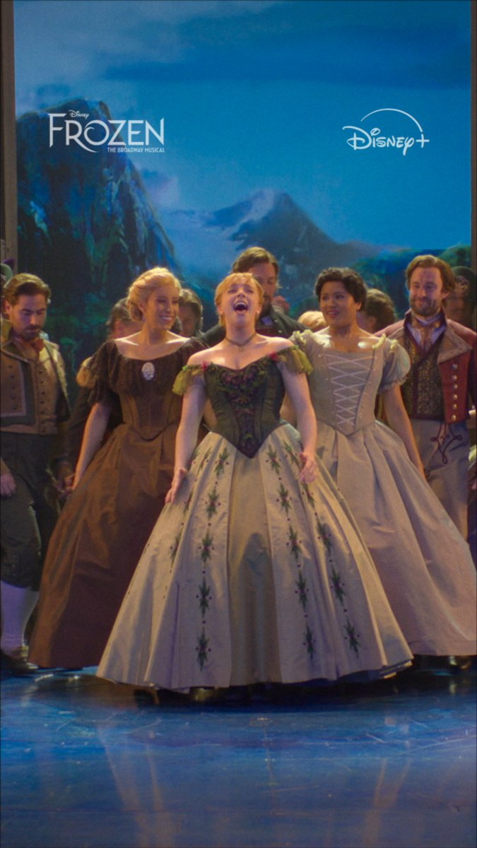 There'll be music! 🎶 There'll be light! ✨ Frozen: The Hit Broadway Musical is now streaming on #DisneyPlus.