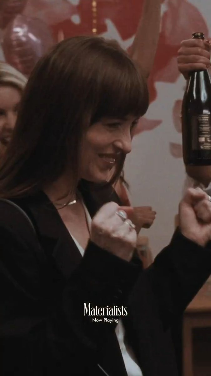 Love is easy :bouquet: Get swept off your feet by MATERIALISTS – now playing in theaters nationwide!