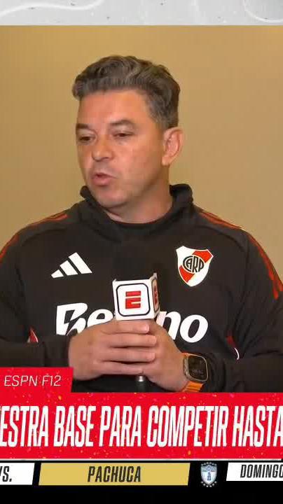 "A NOSOTROS NOS SUCEDE, EQUIPOS FORMADORES DE JUGADORES HACÍA EL MUNDO... TODO CADA VEZ ES MUCHO MÁS PRECOZ." 🎙 Marcelo Gallardo sobre Mastantuono | #River