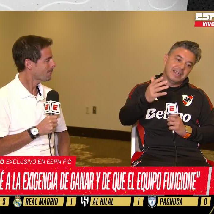 "NUNCA LE ESCAPÉ A LA EXIGENCIA DE GANAR Y DE QUE EL EQUIPO FUCIONE." 🎙 Marcelo Gallardo | #River