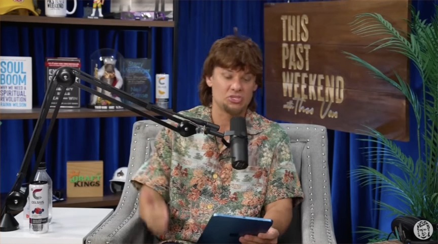Theo Von: In that Big Beautiful Bill it says for a full 10 years, no state may enforce any law or regulation that regulates AI Rep. Ro Khanna: If a state wants to pass a law saying you gotta have a truck driver on a truck, you can't do that. If your state wants to pass a law saying you can't have an algorithm that gets young girls addicted to content that makes them more likely to have eating disorders, can't do that