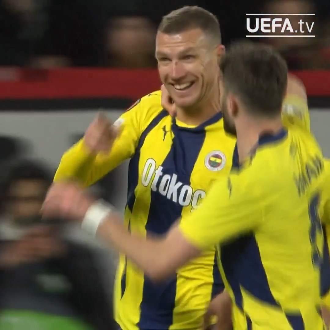 Edin Džeko 🟡🔵 Fenerbahçe SK | #UEL