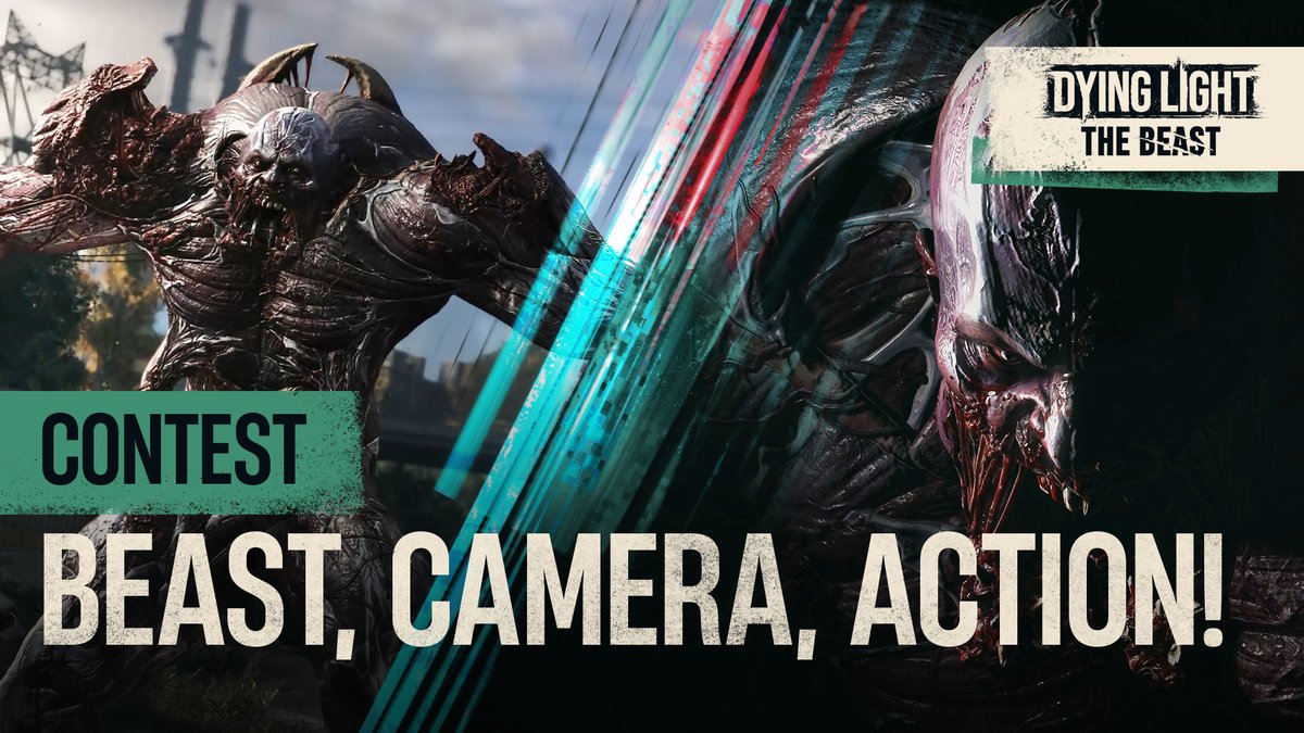 🎥 BEAST, CAMERA, ACTION! 🎬 Are you ready to unleash your video editing skills? Transform footage from the Dying Light: The Beast trailers into an epic TikTok edit. The most creative, engaging, and standout entries will be in the running to win an ALIENWARE AW3423DWF Monitor plus AW7825P Backpack, Castor Woods Survival Kits and Dying Light: The Beast itself! Learn more: #BeastCameraAction