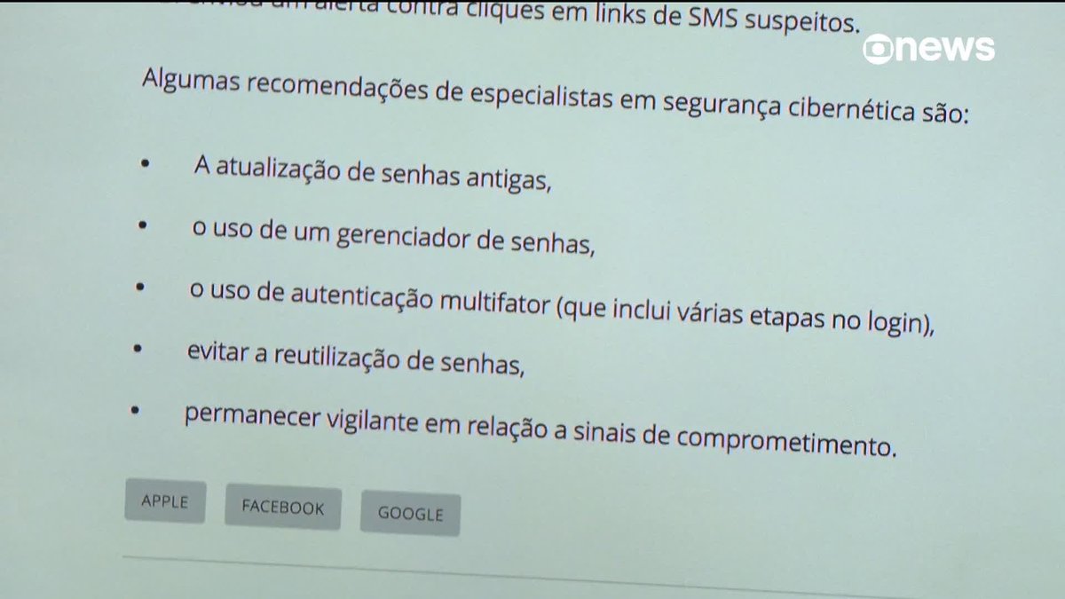 Vazamento de dados expõe 16 bilhões de senhas da Apple, Google e Facebook. "Isso não é apenas um vazamento — é um plano para exploração em massa", alertaram os pesquisadores. #ConexãoGloboNews ➡ Assista à #GloboNews: