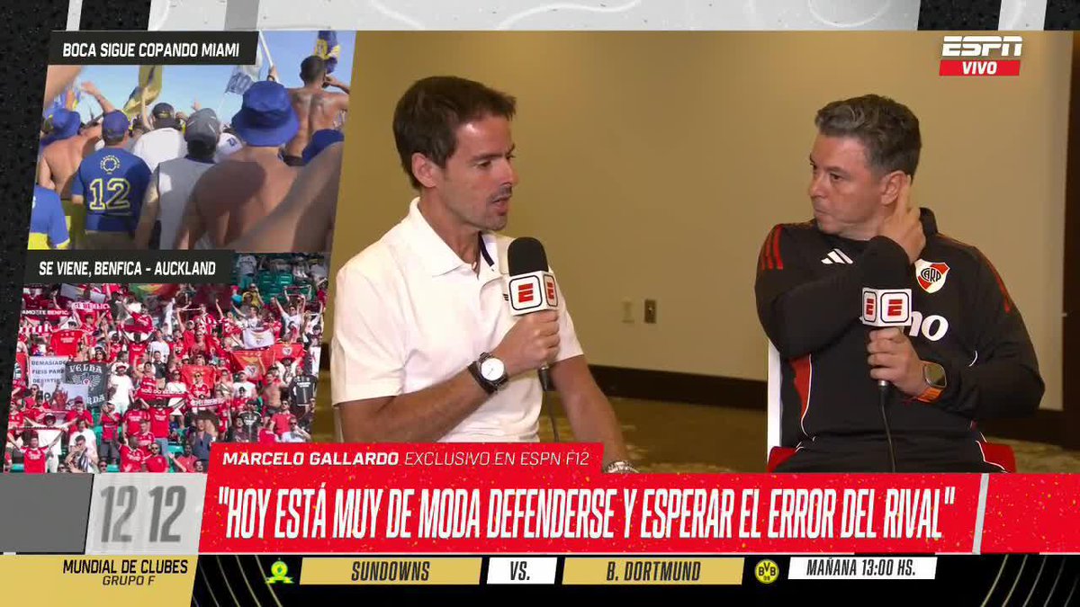 ¿Saben cuál es la gran ventaja de poner a entrevistar a un tipo con tanto entendimiento del juego como lo es Mariano Closs? Que SE HABLA DE FÚTBOL y se forma un buen ida y vuelta. Hoy en día no es tan común, pero nunca dejó de ser lo más importante.