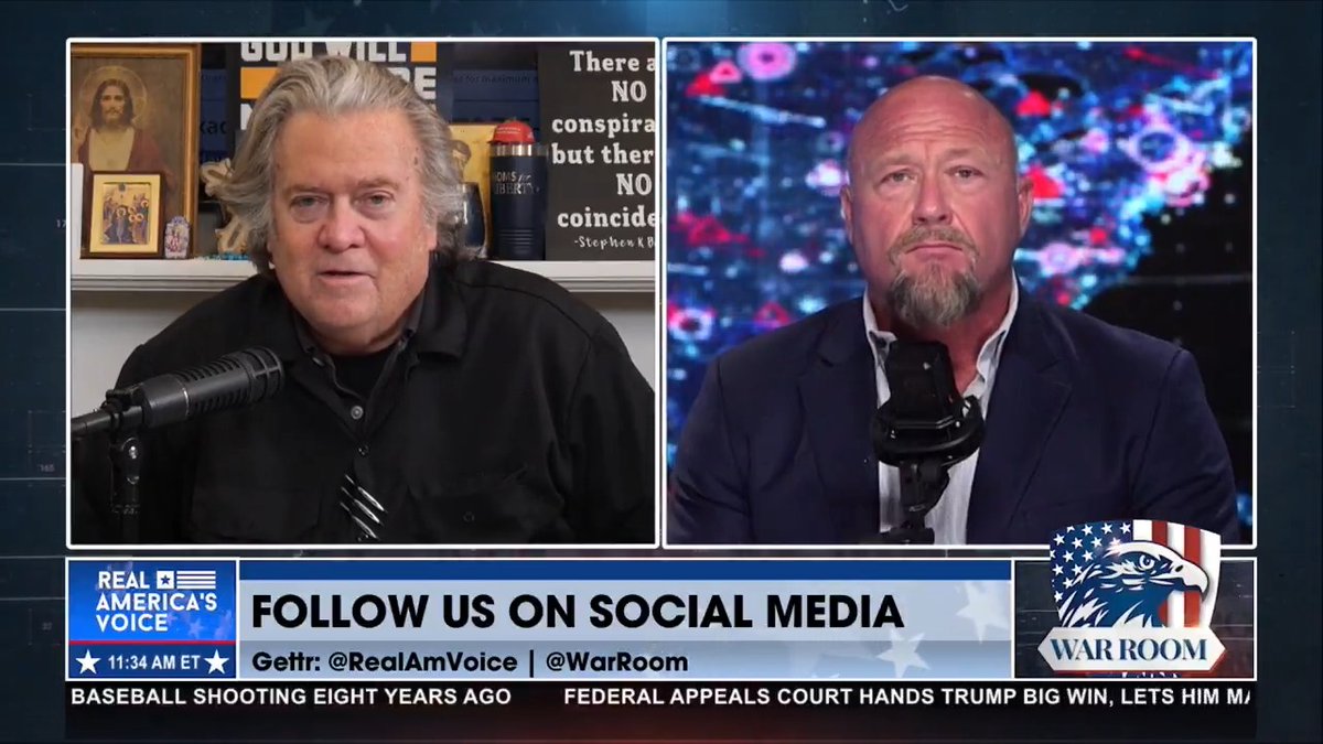 .Alex Jones: "The idea that you can have even a probability of taking out all of (Iran's) nuclear material and missiles is just futile." Bannon’s WarRoom
