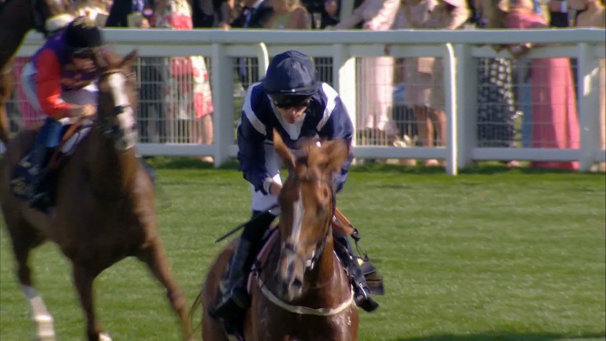 NEVER LET GO wins the Sandringham Stakes under Kieran Shoemark 🏆 Ed Walker Racing | #RoyalAscot