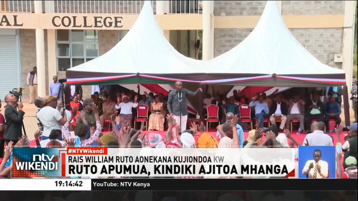 Ruto Apumua, Kindiki Ajitoa Mhanga Rais William Ruto ameanza kuonekana kujiondoa kimkakati kwenye mapambano ya kisiasa naye naibu wake, Profesa Kithure Kindiki, akizidi kuchukua nafasi muhimu katika vita vya kisiasa vya Rais Ruto. #NTVWikendi Fridah Mwaka Lofty Matambo